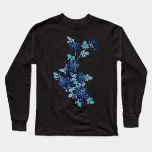 Kiku chrysanthemum Japanese style Long Sleeve T-Shirt